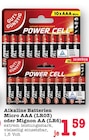 Power Cell Micro AAA (LR03) Angebote von Gut & Günstig bei E center Rastatt für 1,59 €