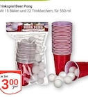 Trinkspiel Beer Pong im Angebot bei GLOBUS in Kaarst Trinkspiel Beer Pong Angebote bei GLOBUS Kaarst für 3,00 €