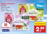 Aktuelles Harmonie Bio Tee Angebot bei Netto Marken-Discount in Bochum ab 2,89 €