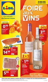 Catalogue Supermarchés Lidl en cours à Coulongé et alentours, "Foire aux vins", 54 pages, 29/05/2024 - 04/06/2024