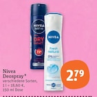 Nivea im tegut Prospekt Deospray Dry Impact von Nivea im aktuellen tegut Prospekt für 2,79 €
