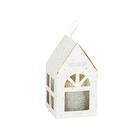 Bougie de Noël parfumée en verre argenté en promo chez Maisons du Monde Châtillon à 9,99 €