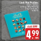 Mini Pralines Angebote von Lindt bei E center Frechen für 4,99 €