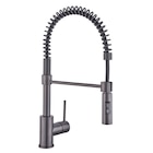 Robinet de cuisine avec douchette gun metal, Tomas, DELINIA - DELINIA dans le catalogue LEROY MERLIN