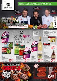 Selgros Prospekt für Brühl: "HIER KAUFEN PROFIS & GENIESSER", 28 Seiten, 25.06.2026 - 01.07.2026