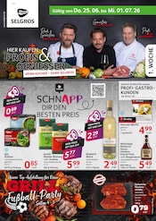 Aktueller Selgros Supermarkt Prospekt in Hohenwart und Umgebung, "HIER KAUFEN PROFIS & GENIESSER" mit 28 Seiten, 25.06.2026 - 01.07.2026