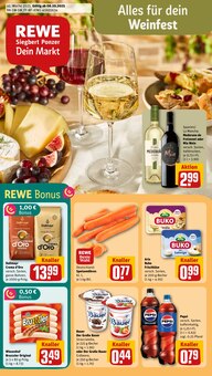 REWE Prospekt Dein Markt mit  Seiten in Oberhausen-Rheinhausen und Umgebung