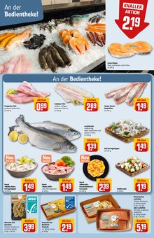 Lachs im REWE Prospekt "Dein Markt" mit 40 Seiten (Darmstadt)