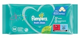 Lingettes fresh clean - PAMPERS en promo chez Colruyt Saint-Étienne à 1,24 €