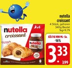 Aktuelle Nutella Angebote bei EDEKA in Germering Aktuelles Nutella Croissant Angebot bei EDEKA in Germering ab 3,33 €