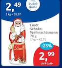 Schoko-Weihnachtsmann bei budni im Hamburg Prospekt für 2,49 €