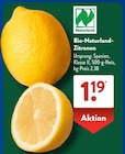 Bio-Naturland-Zitronen von Naturland im aktuellen ALDI SÜD Prospekt für 1,19 €