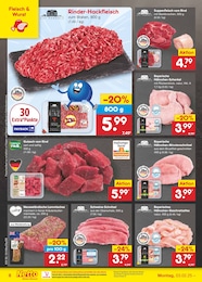 Braten im Netto Marken-Discount Prospekt "Aktuelle Angebote" auf Seite 8