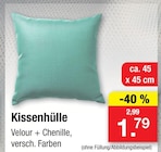 Kissenhülle im aktuellen Zimmermann Prospekt