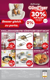 Aktueller porta Möbel Prospekt mit Bratpfanne, "30% AUF ALLES", Seite 4