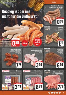 Bratwurst im EDEKA Prospekt "Aktuelle Angebote" mit 24 Seiten (Wuppertal)