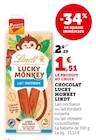 Promo Chocolat Lucky Monkey à 1,51 € dans le catalogue Hyper U à Porto-Vecchio