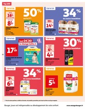 Promos Pampers dans le catalogue "Auchan" de Auchan Hypermarché à la page 12
