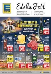 Aktueller EDEKA Supermarkt Prospekt für Bad Breisig 08.12.2025 - 13.12.2025 EDEKA Prospekt für Bad Breisig mit 30 Seiten
