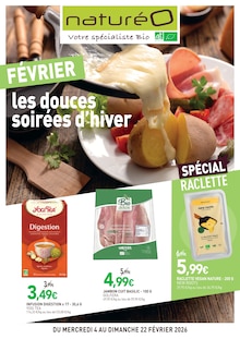 Catalogue NaturéO de la semaine "les douces soirées d'hiver" avec 22 pages, valide du 04/02/2026 au 22/02/2026 pour Soisy-sous-Montmorency et alentours Prospectus NaturéO de la semaine "les douces soirées d'hiver" avec 22 pages, valide du 04/02/2026 au 22/02/2026 pour Soisy-sous-Montmorency et alentours