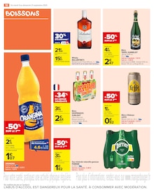 Promo Eau minérale gazeuse dans le catalogue Carrefour Market du moment à la page 12