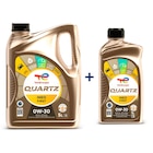 Huile moteur totalenergies quartz ineo first 0w30 essence et diesel 5l + 1l offre speciale - TOTAL ENERGIES en promo chez Norauto Vitry-sur-Seine à 56,99 €