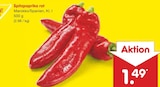 Spitzpaprika rot bei Netto Marken-Discount im Wangerland Prospekt für 1,49 €