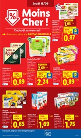Kinder Angebote im Prospekt "Le vrai prix des bonnes choses" von Lidl auf Seite 13