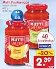 Pastasauce Angebote von Mutti bei Netto Marken-Discount Freiburg für 2,39 €