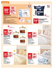 Promos Parure De Lit dans le catalogue "Auchan" de Auchan Hypermarché à la page 50