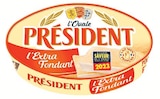 Fromage pasteurisé extra fondant l'ovale - PRESIDENT en promo chez Super U Paris à 1,12 €