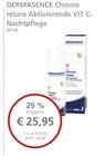 LINDA Premiumapotheke - Chrono retare Aktivierende VIT C-Nachtpflege Angebot im Prospekt Chrono retare Aktivierende VIT C-Nachtpflege bei LINDA Premiumapotheke im Prospekt "" für 25,95 €