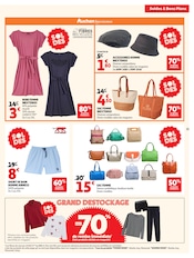 Promos Robe Femme dans le catalogue "SOLDES & BONS PLANS" de Auchan Hypermarché Robe Femme en promo dans le catalogue Auchan Hypermarché à la page 21