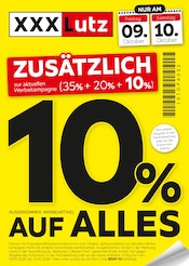 Aktueller XXXLutz Möbel & Einrichtung Prospekt in Bergen und Umgebung, "10% AUF ALLES" mit 2 Seiten, 03.10.2026 - 09.10.2026
