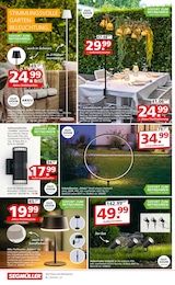 Gartenbeleuchtung im Segmüller Prospekt Gartenbeleuchtung im Segmüller Prospekt "Gartenmöbel Fachzentrum" auf Seite 8