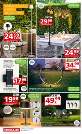 Aktueller Segmüller Prospekt mit Tischdecke, "Gartenmöbel Fachzentrum", Seite 8