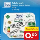 Aktuelle Quark Angebote bei Netto Marken-Discount in Berlin Aktuelles Kräuterquark Angebot bei Netto Marken-Discount in Berlin ab 0,65 €
