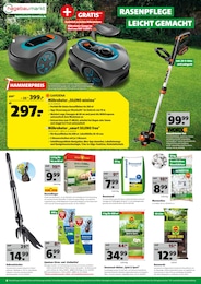 Akku Rasenmaeher im Hagebaumarkt Prospekt DEIN START IN DIE GARTENSAISON auf S. 6