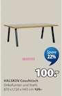 HALSKOV Couchtisch Angebote bei JYSK Dinslaken für 100,00 €