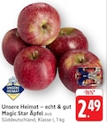 Magic Star Äpfel Angebote von Unsere Heimat bei EDEKA Baden-Baden für 2,49 €