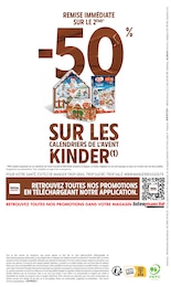 Offre Kinder Chocolat dans le catalogue Intermarché du moment à la page 20