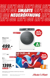 Fernseher im MediaMarkt Saturn Prospekt SMARTE NEUERÖFFNUNG auf S. 8