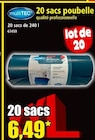 20 sacs poubelle - multiTEC en promo chez Norma Reims à 6,49 €