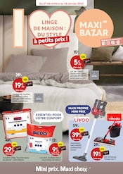 Couches Angebote im Prospekt "LINGE DE MAISON : DU STYLE à petits prix !" von Maxi Bazar auf Seite 1