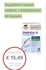 system OMEGA-3 KONZENTRAT von Doppelherz für 15,49 € bei LINDA Partnerapotheke im Angebot system OMEGA-3 KONZENTRAT von Doppelherz im aktuellen LINDA Partnerapotheke Prospekt