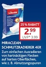Miraclean Schmutzradierer von Vileda im aktuellen V-Markt Prospekt für 2,99 €
