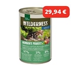 REAL NATURE WILDERNESS nourriture humide pour chat, adulte Ranger Forest sanglier au canard, lapin et cerf 6x400 g à 29,94 € dans le catalogue Maxi Zoo
