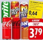 Original Taste oder Zero Sugar oder Orange Angebote von Sprite oder Mezzo Mix oder Coca-Cola oder Fanta bei EDEKA Offenbach für 3,79 €