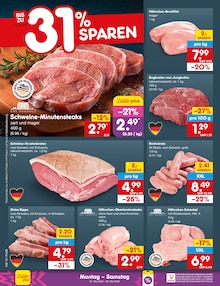 Braten im Netto Marken-Discount Prospekt "Aktuelle Angebote" mit 70 Seiten (Ingolstadt)