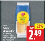 Meisterbäckers-Brot von Schär für 2,49 € bei EDEKA im Angebot Meisterbäckers-Brot von Schär im aktuellen EDEKA Prospekt